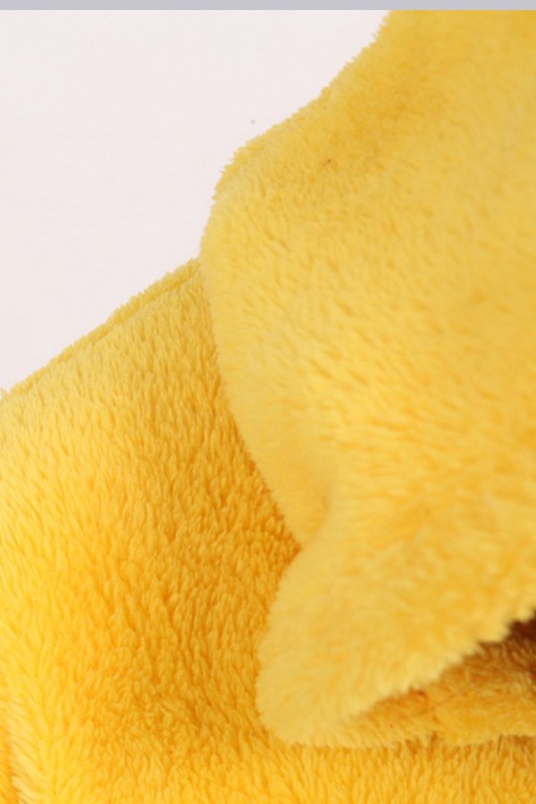 Mascot Costumes Yellow Pikachu Hoodie Pajama - Click Image to Close